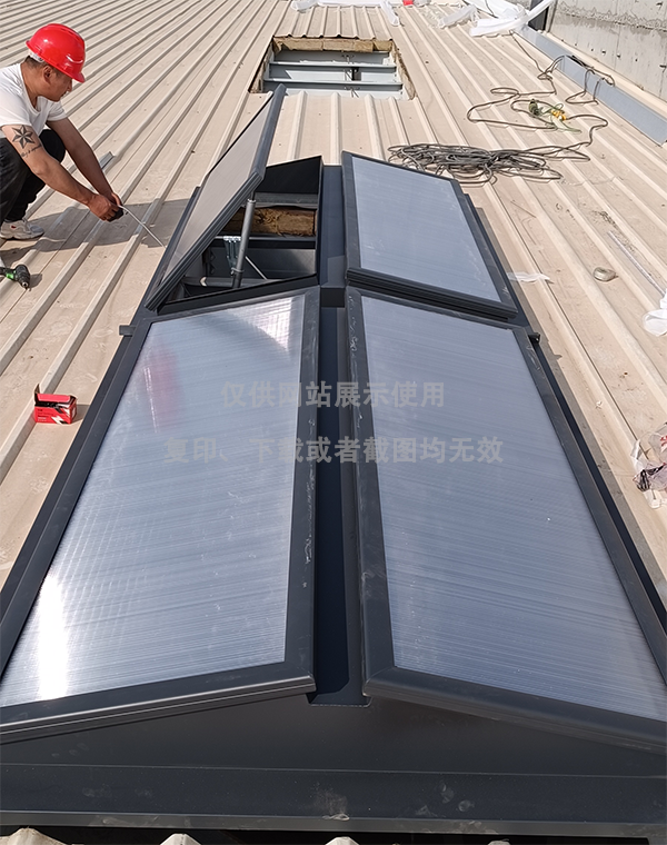 兰州王老吉生产车间奎屯排烟天窗