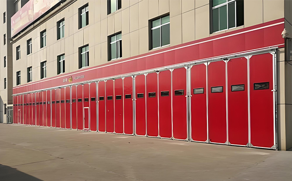 奎屯工业折叠门