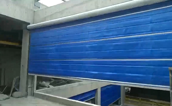 大型物流园区完成奎屯防火门整体安装工程